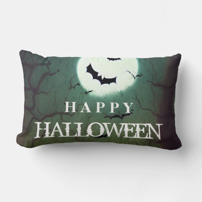 ALMOFADA LOMBAR FELIZ HALLOWEEN (Frente)