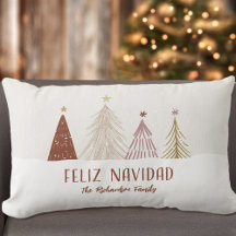 Feliz Navidad Árvores de Natal Festivas 