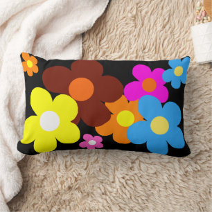 Almofada Lombar Felizes Flores