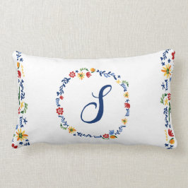 Almofada Lombar Fiesta Floral