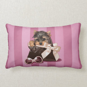Almofada Lombar Filhote de cachorro do yorkshire terrier