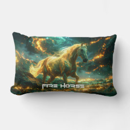 ALMOFADA LOMBAR FIRE HORSE - CHINESE ZODIAC - 