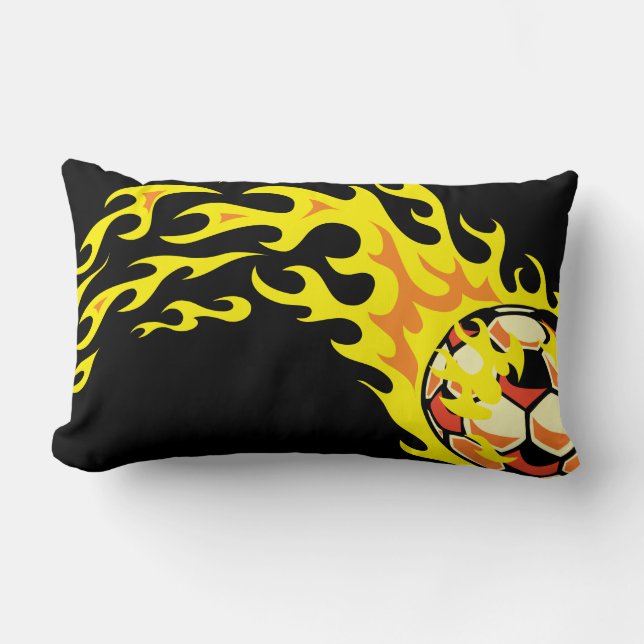 Almofada Lombar Flamin' Soccer Ball (Frente)