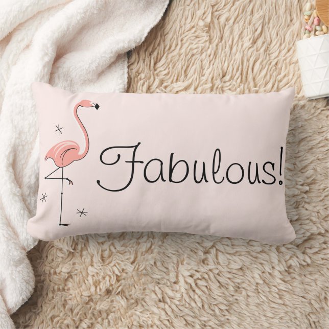 Almofada Lombar Flamingo Pink 'Fabuloso!' lumbar (Cobertor)