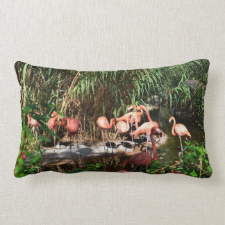 Almofada Lombar Flamingos Lumbar / Travesseiro Viagem