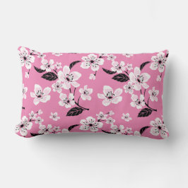 ALMOFADA LOMBAR FLOR DE CEREJEIRA - SAKURA (ROSA CLARO)