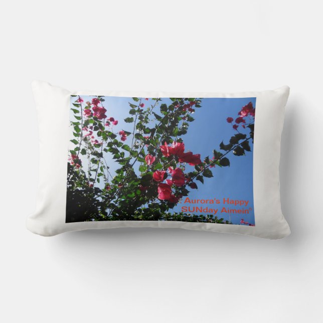 Almofada Lombar Flor-Domingo! (Frente)