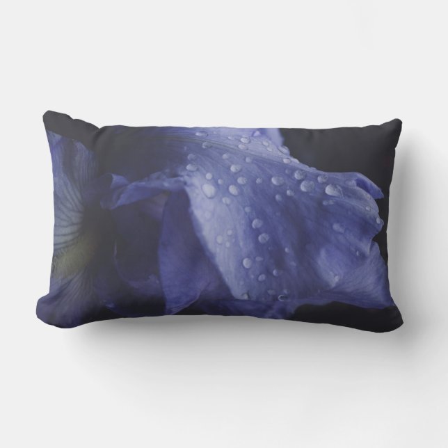 Almofada Lombar Flor Rosa púrpura (Frente)