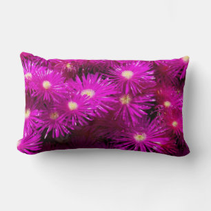 Almofada Lombar Flores de Aster Rosa