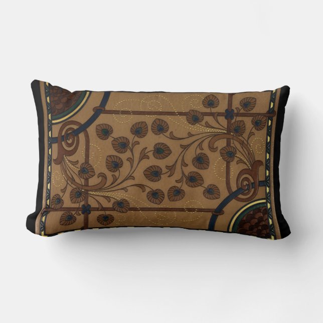 Almofada Lombar Flores Decorativas Deco (Frente)