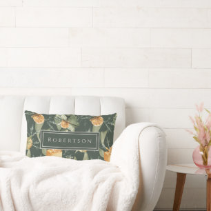 Almofada Lombar Floresta de Natal encantadora, personalização reve