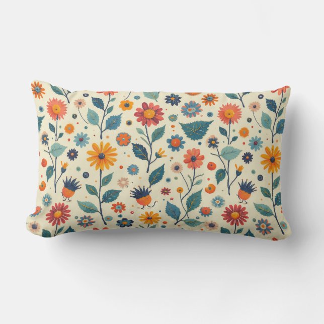 Almofada Lombar Flower Harmony Lumbar Cushion (Frente)