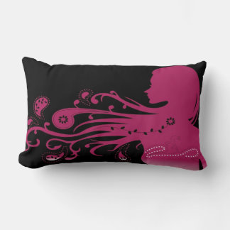 Almofada Lombar Fluxo com Travesseiro Rosa