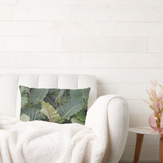 Almofada Lombar Folhas de Alocasia