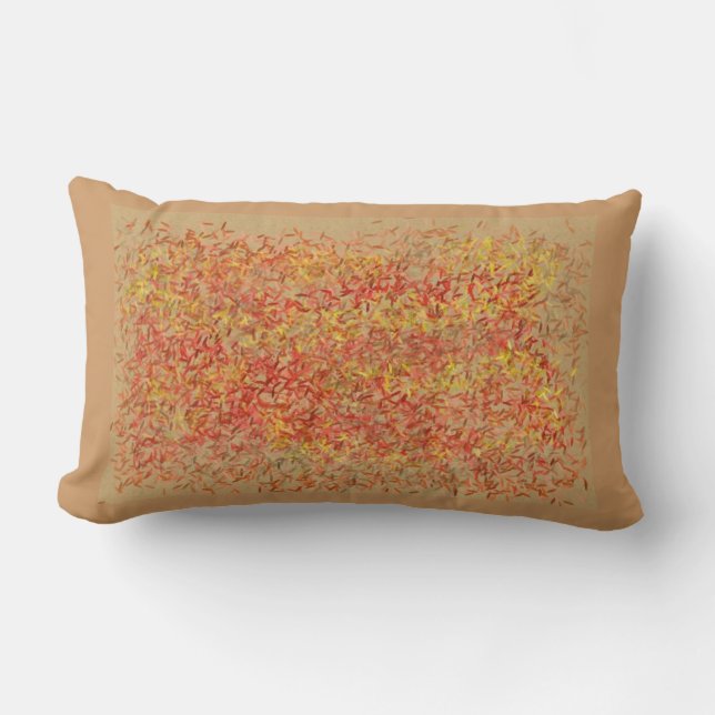 Almofada Lombar Folhas de outono (Frente)