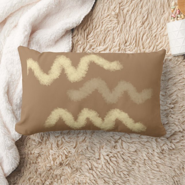 Almofada Lombar folhas pretas, azuis e simples e personalizadas ad (Cobertor)