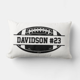 Almofada Lombar Football Fan Game Day Football Throw Pillow