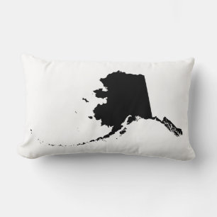 Almofada Lombar Forma preta de Alaska