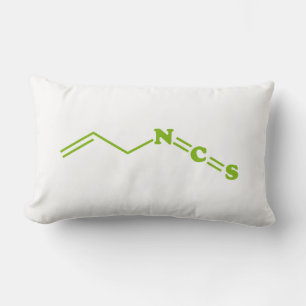 Almofada Lombar Fórmula Molecular Wasabi Allyl Isotiocianato