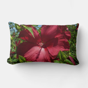 Almofada Lombar Foto natural de Hibiscus Flower and Blue Sky