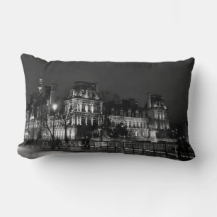 Almofada Lombar Foto parisiense urbana, moderna da vida nocturna