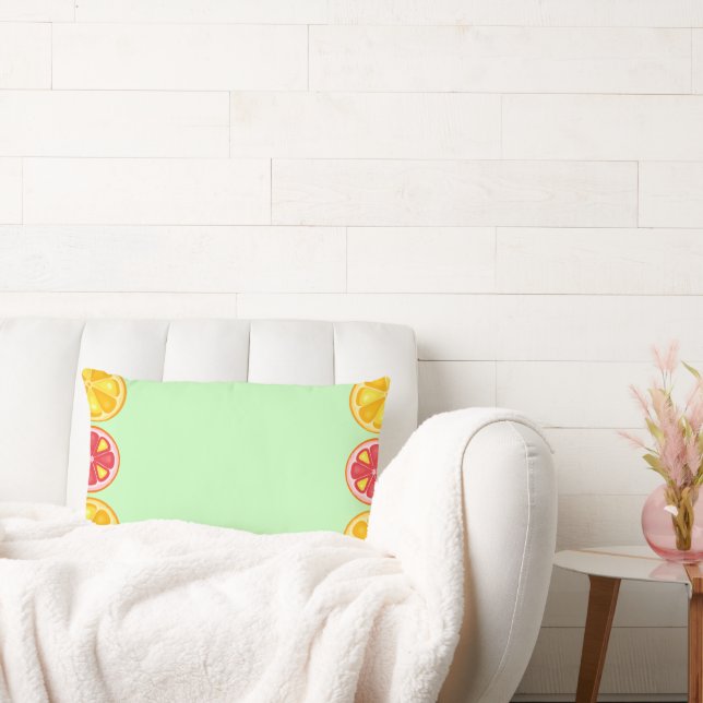 Almofada Lombar FRUTA DE VERÃO DO CICLO TROPÓPICO LÍNGULOS de lara (Sofá)