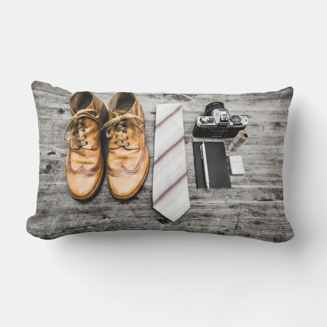 Almofada Lombar Fundamentos de um detetive (Frente)