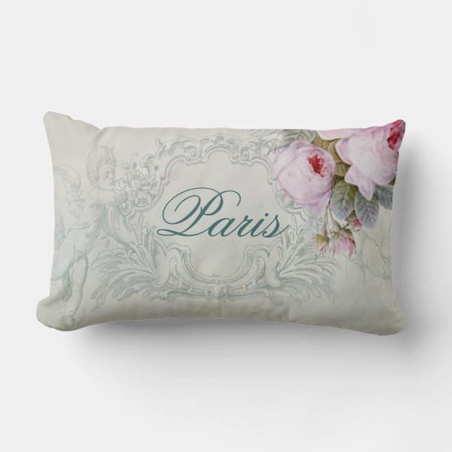 Almofada Lombar Fundo de CÉLESTE (Frente)