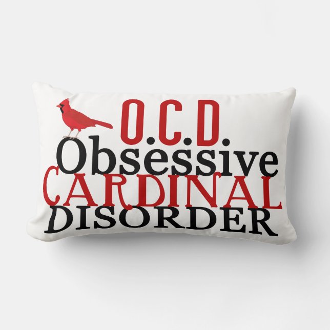Almofada Lombar Funny Cardinal (Frente)