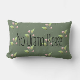 Almofada Lombar Funny Quote No Drama Please Decor For Home Lumbar
