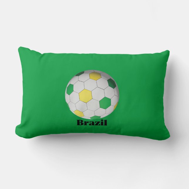 Almofada Lombar Futebol Brasileiro (Frente)
