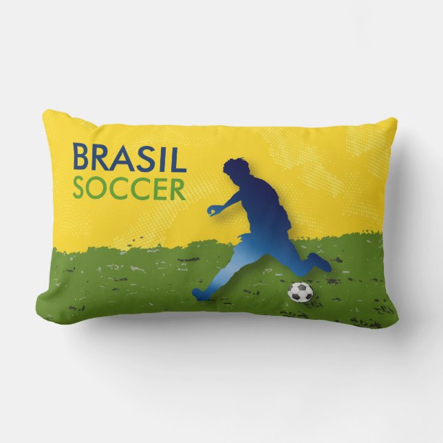 Almofada Lombar Futebol do Brasil (Frente)