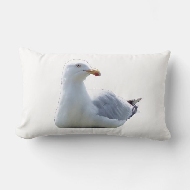 Almofada Lombar Gaivota Reversível Deitada  (Frente)