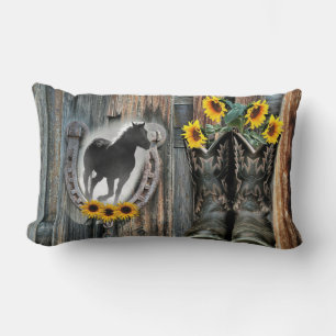 Almofada Lombar Galloping Horse Cowboy Boots Fúradeiras