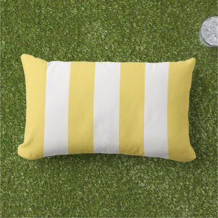 Almofada Lombar Gamas de Cabana Amarelo Clássica Simples e Brilha