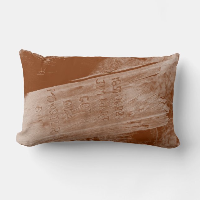 Almofada Lombar Gammons Gulch Movie Set Souvenir Travesseiro (Frente)