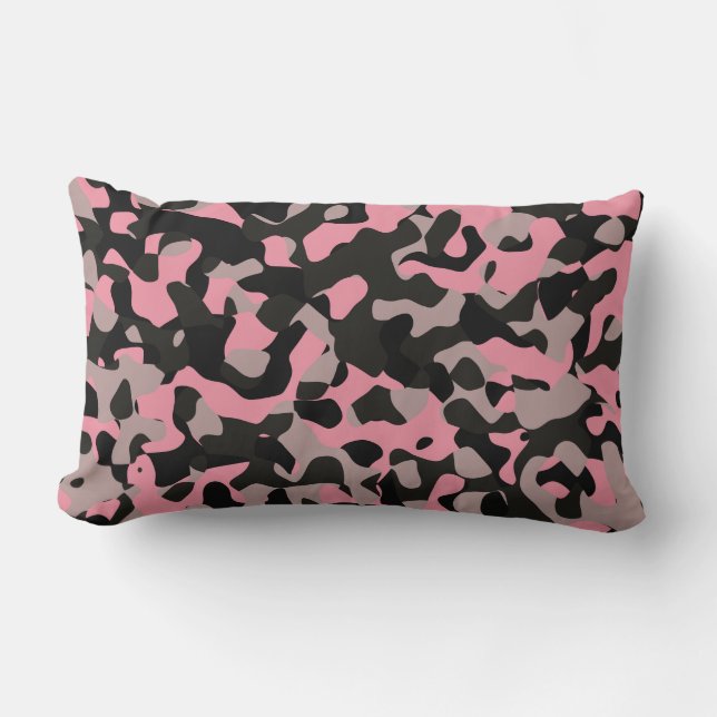 Almofada Lombar Gatinho Camo (Frente)