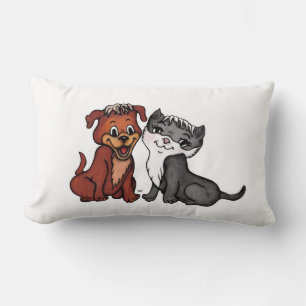 Almofada Lombar Gatinho e Puppy