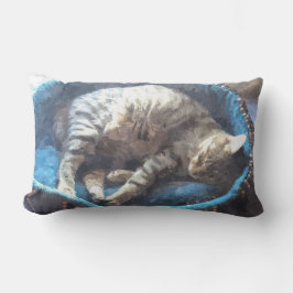 Almofada Lombar Gatinho tira soneca, tomba de tombo