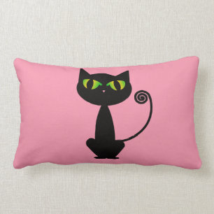 Almofada Lombar Gato preto