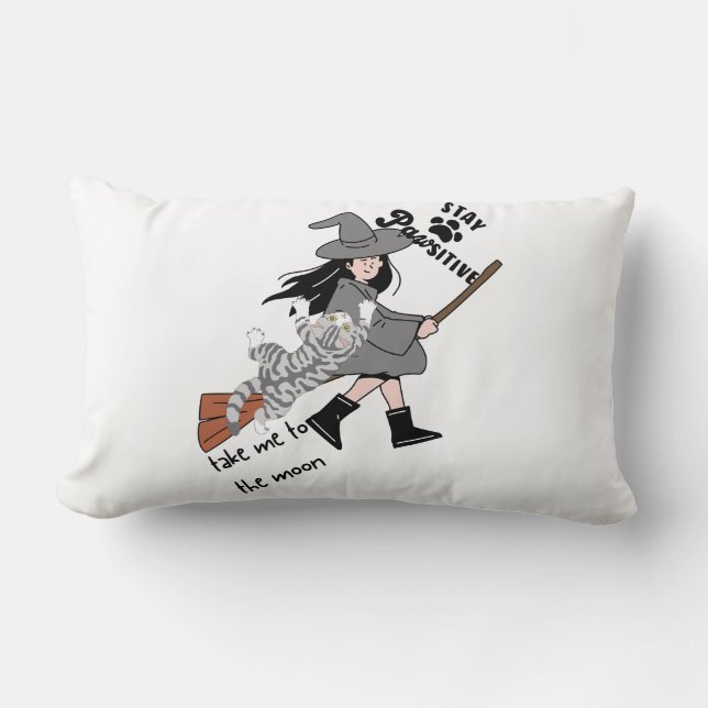 Almofada Lombar Gato voador (Frente)