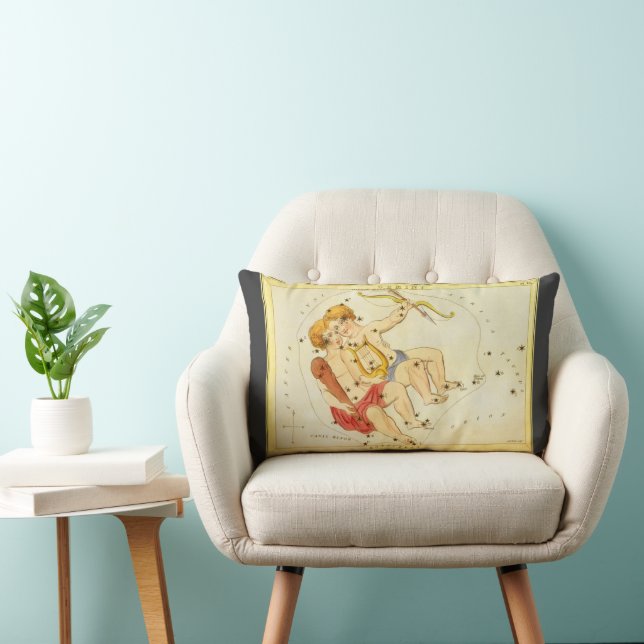 Almofada Lombar Gemini gêmeos Espelho da constelação da Urânia (Cadeira)
