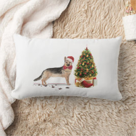 Almofada Lombar German shepherd Engraçado Cachorro de Natal com Ár