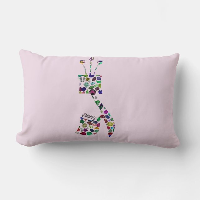 Almofada Lombar Gimmel - Letra hebraica (Frente)