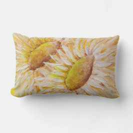 Almofada Lombar Girassóis ao ar livre