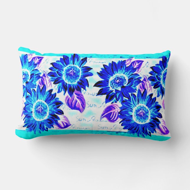 Almofada Lombar Girassóis malucos (Frente)