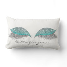 Glitter Silver Makeup Lashes Gordo