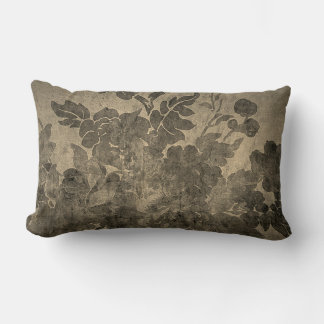 Almofada Lombar Gold Toned Floral Lumbar/Accent Pillow