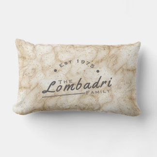 Almofada Lombar Golden Marble 