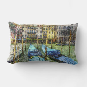 Almofada Lombar Gôndolas do Canal de Veneza